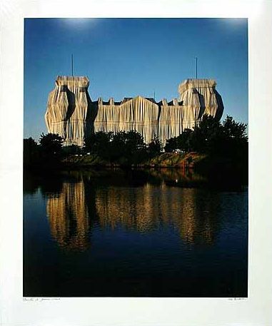 Photographie Christo - Reichstag/Berlin II Wrapped