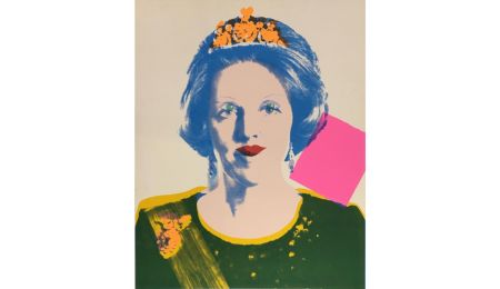Sérigraphie Warhol - Reigning Queens: Queen Beatrix of the Netherlands