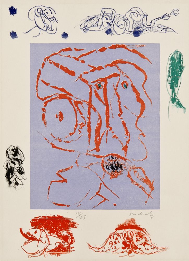 Lithographie Alechinsky - Remarques