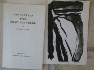Livre Illustré Van Velde - Rencontres avec Bram Van Velde