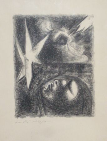 Lithographie Masson - Resurrection