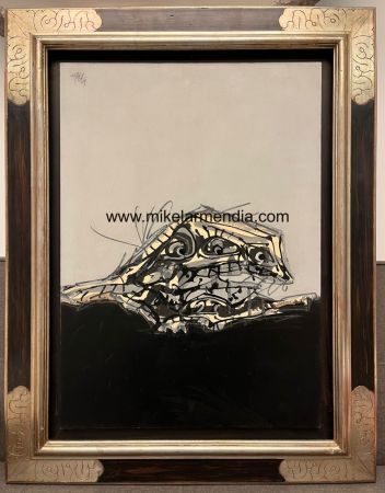 Aucune Technique Saura - Retrato imaginario de Goya