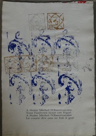 Livre Illustré Arman - Ritournelle pour Saint Michel l'Observatoire