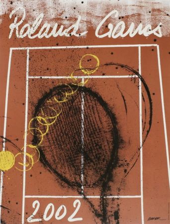 Affiche Arman - Roland-Garros Official Poster