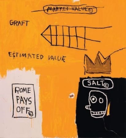 Sérigraphie Basquiat - Rome Pays Off