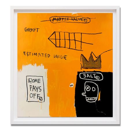 Sérigraphie Basquiat - Rome Pays Off - Set II