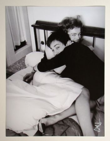 Photographie Bertrand - Romy Schneider et Alain Delon, 1963