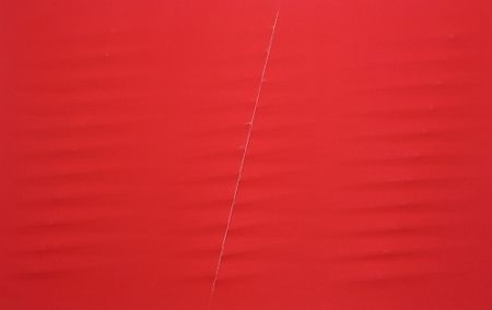 Sérigraphie Bonalumi - Rosso 1999