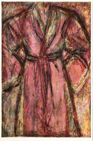 Gravure Sur Bois Dine - Rosy Robe