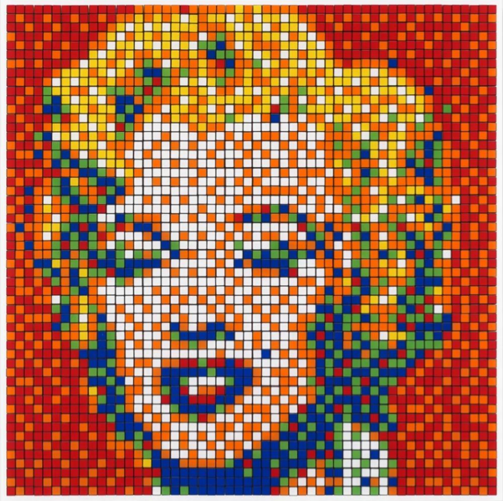 Multiple Invader - Rubik Shot Red Marilyn NVDR1-4