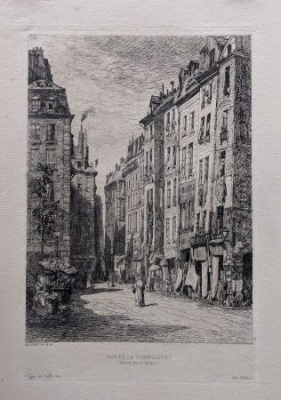 Gravure Lalanne - Rue de la Tonnellerie