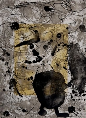 Eau-Forte Et Aquatinte Miró - Rupestres 13
