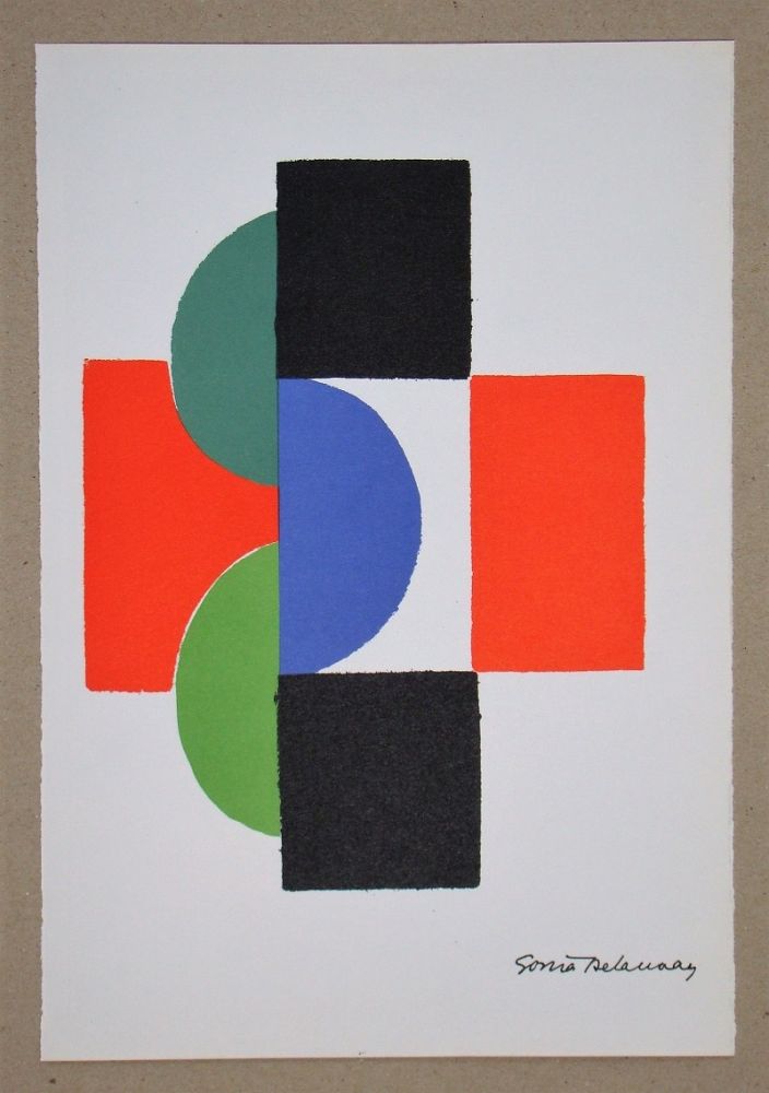 Sérigraphie Delaunay - Rythme couleurs