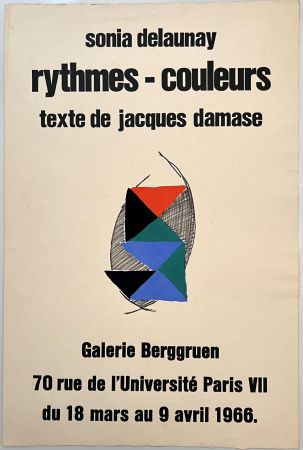 Affiche Delaunay - Rythmes-couleurs