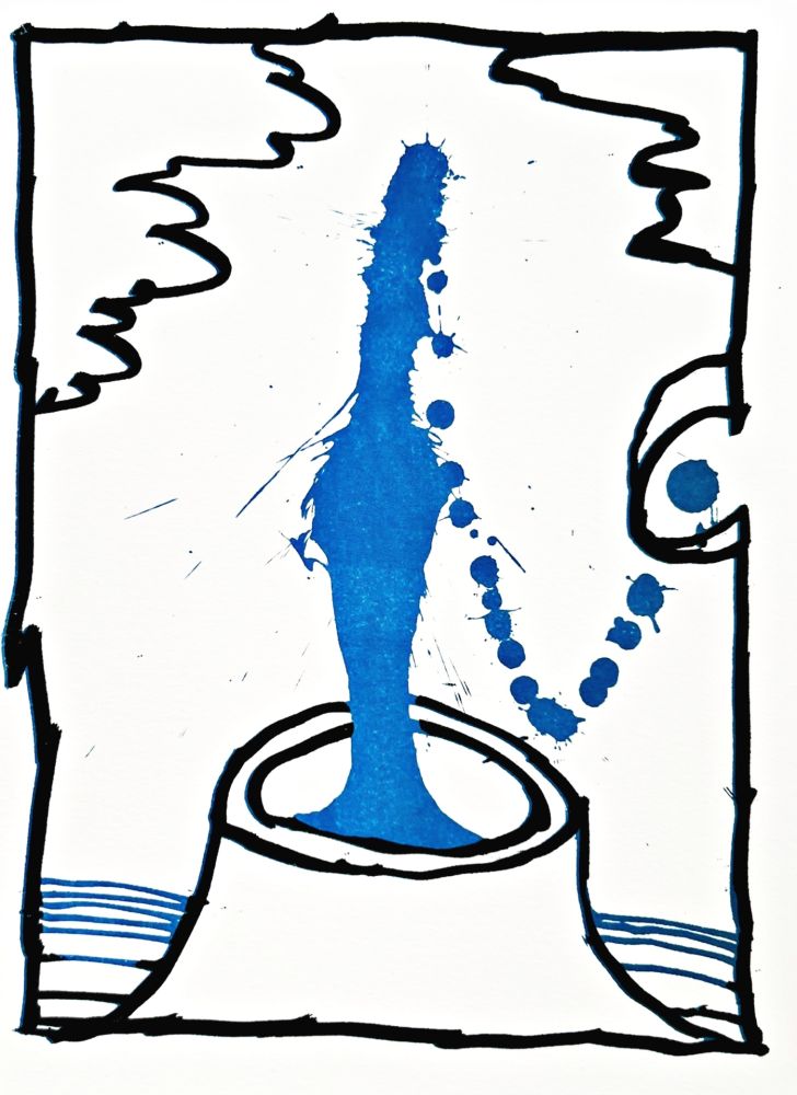 Lithographie Alechinsky - Résumé