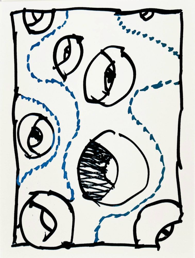 Lithographie Alechinsky - Résumé
