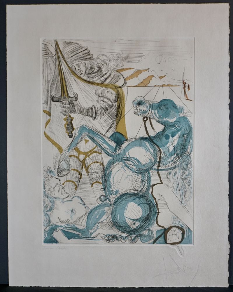 Gravure Dali - Saint Martin