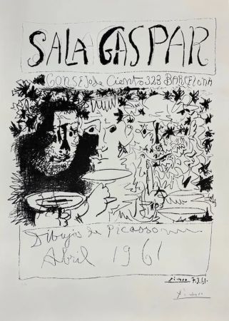 Lithographie Picasso - Sala Gaspar