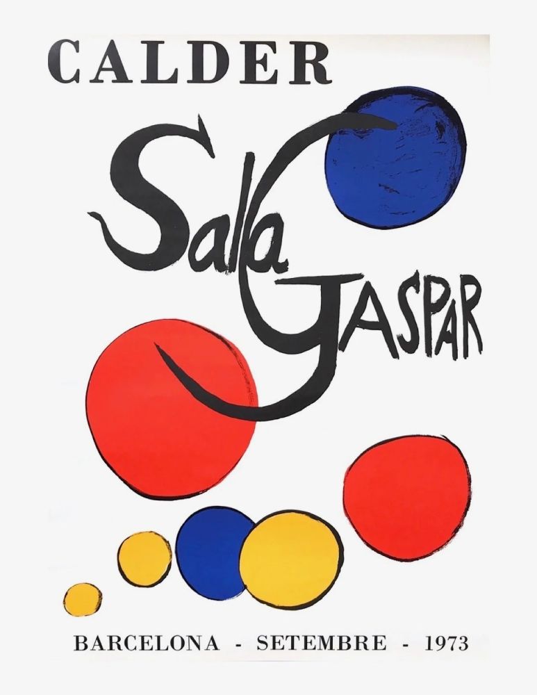 Affiche Calder - Sala Gaspar II