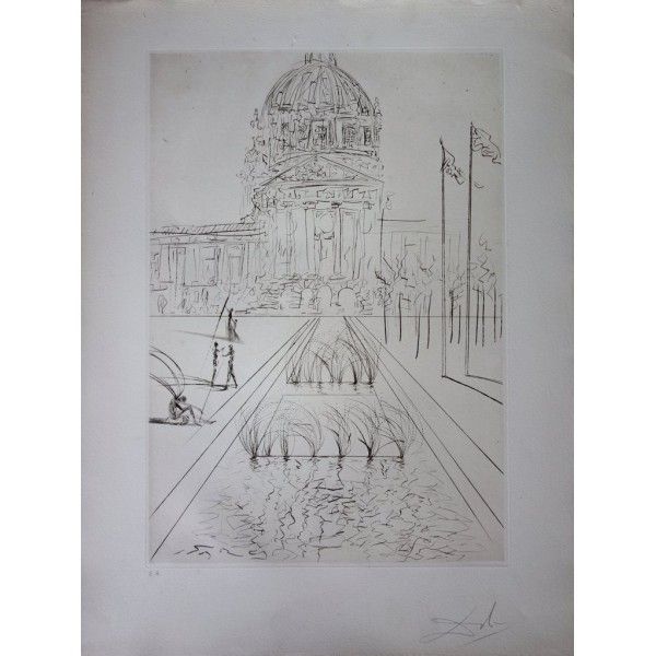 Gravure Dali - San Francisco : City Hall