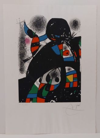 Lithographie Miró - San Lazarro - Fondation 