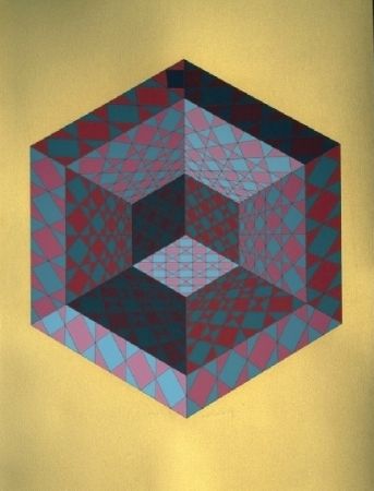 Sérigraphie Vasarely - SANCTON