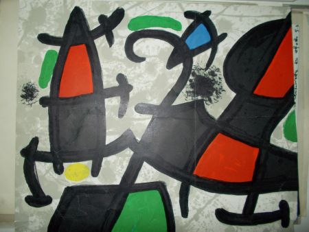 Lithographie Miró - Sans