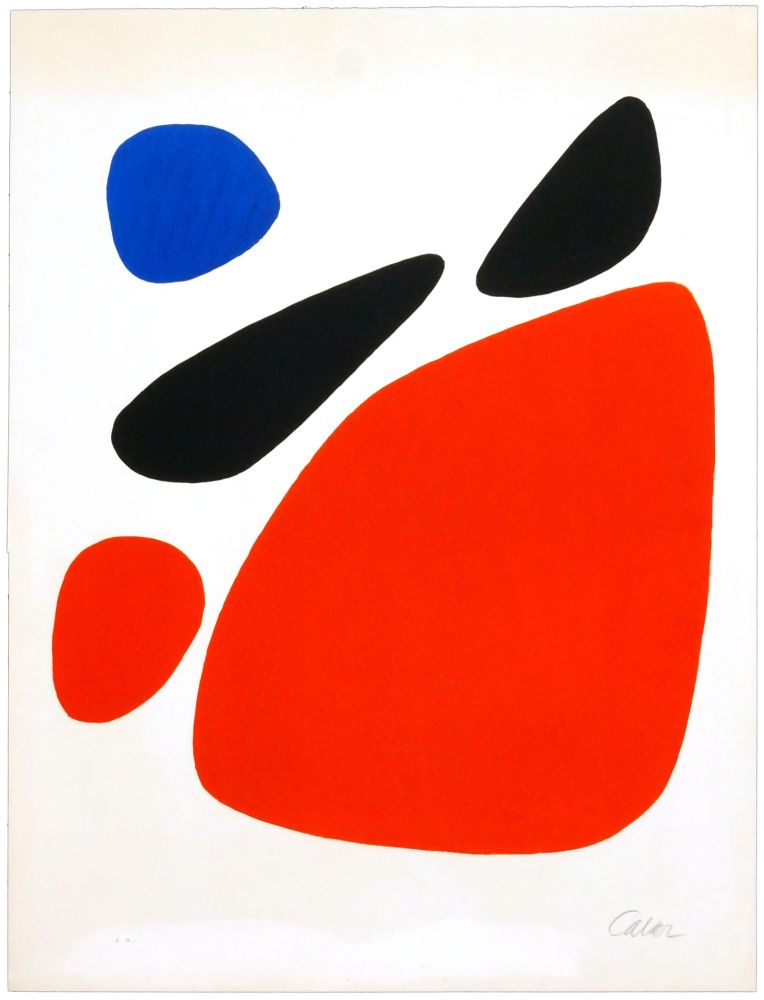 Lithographie Calder - Sans titre