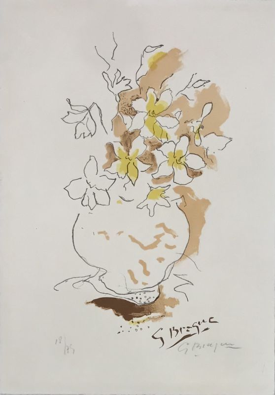 Lithographie Braque - Sans titre