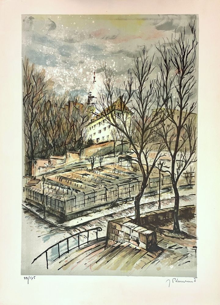 Lithographie Laurent - Sans Titre