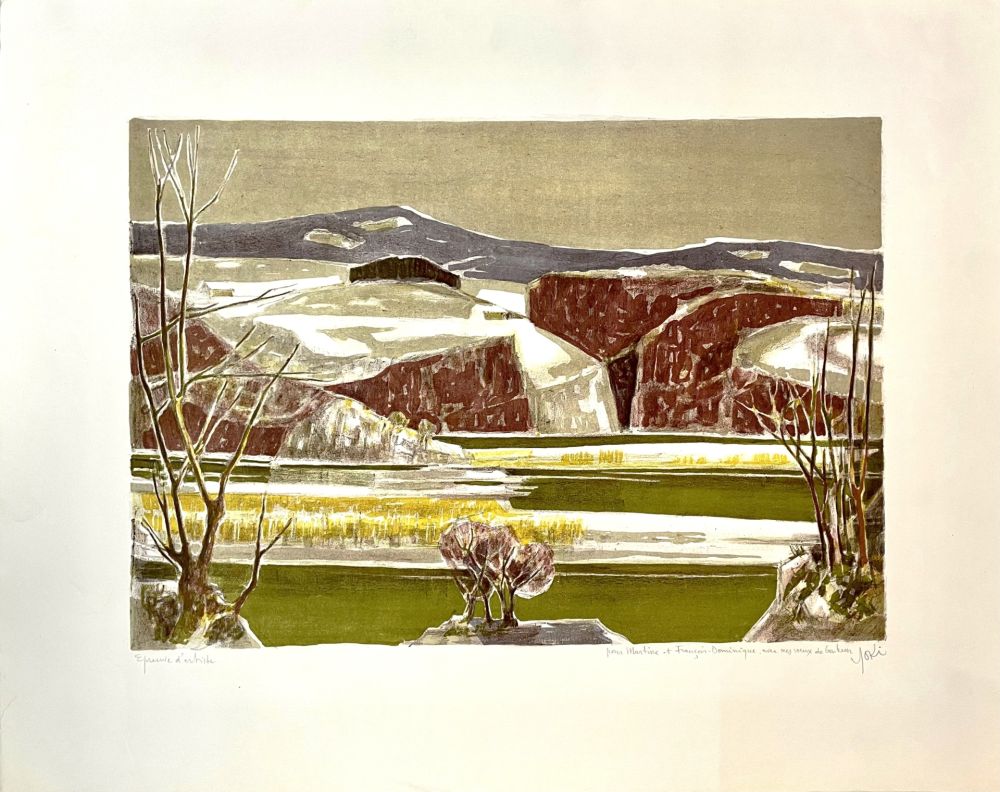 Lithographie Yoki - Sans Titre