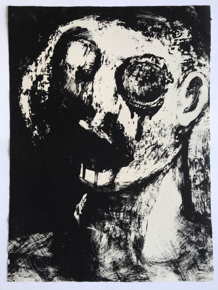 Lithographie Warren - Sans titre