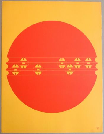Sérigraphie Sato - Sans titre