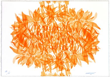 Lithographie Baudelocque - Sans titre