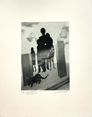Gravure Humbert - Sans Titre