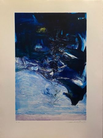 Eau-Forte Et Aquatinte Zao - Sans Titre 