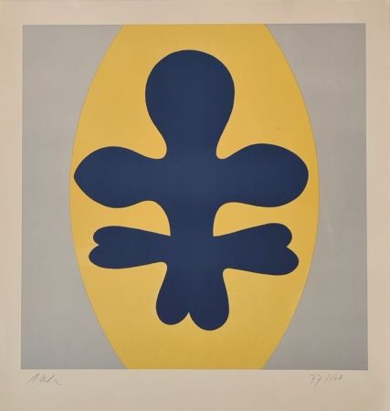 Lithographie Arp - Sans titre
