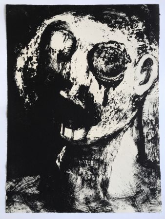 Lithographie Warren - Sans titre