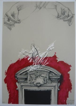 Lithographie Pignon-Ernest - Sans titre