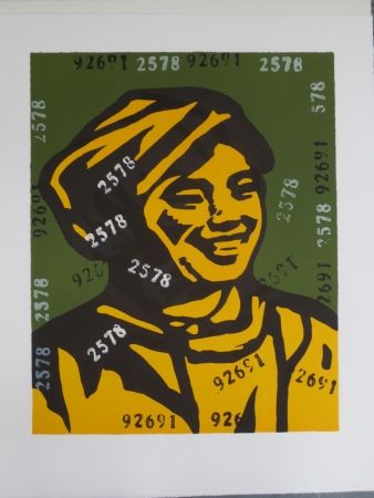 Lithographie Guangyi - Sans titre