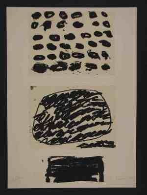 Lithographie Kounellis - Sans titre