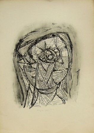 Lithographie Jorn - Sans titre 