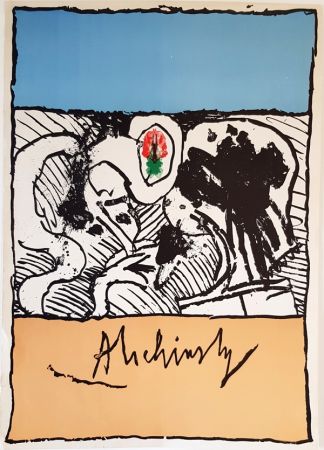 Lithographie Alechinsky - Sans Titre