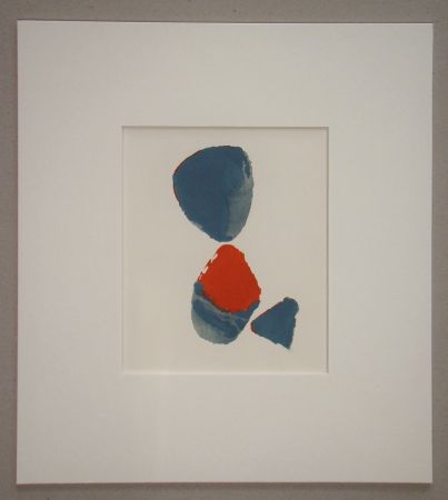 Pochoir De Stael - Sans titre - pour René Char, 1952