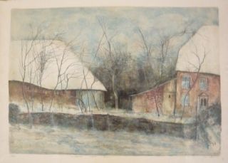 Lithographie Gantner - Sans titre 2