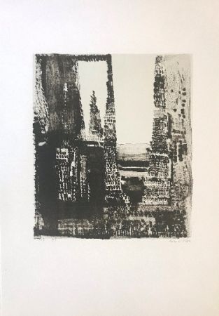 Lithographie Vieira Da Silva - Sans titre 2