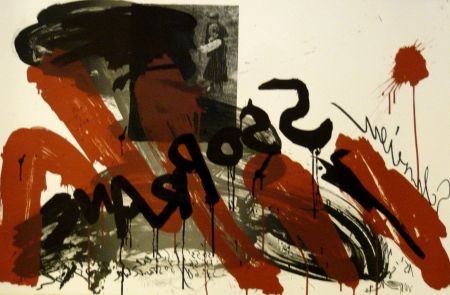 Lithographie Vostell - Sans titre 2