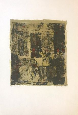 Lithographie Vieira Da Silva - Sans titre 5