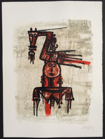 Lithographie Lam - Sans Titre (7604)