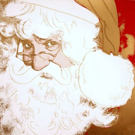 Sérigraphie Warhol - Santa Claus (FS II.266)